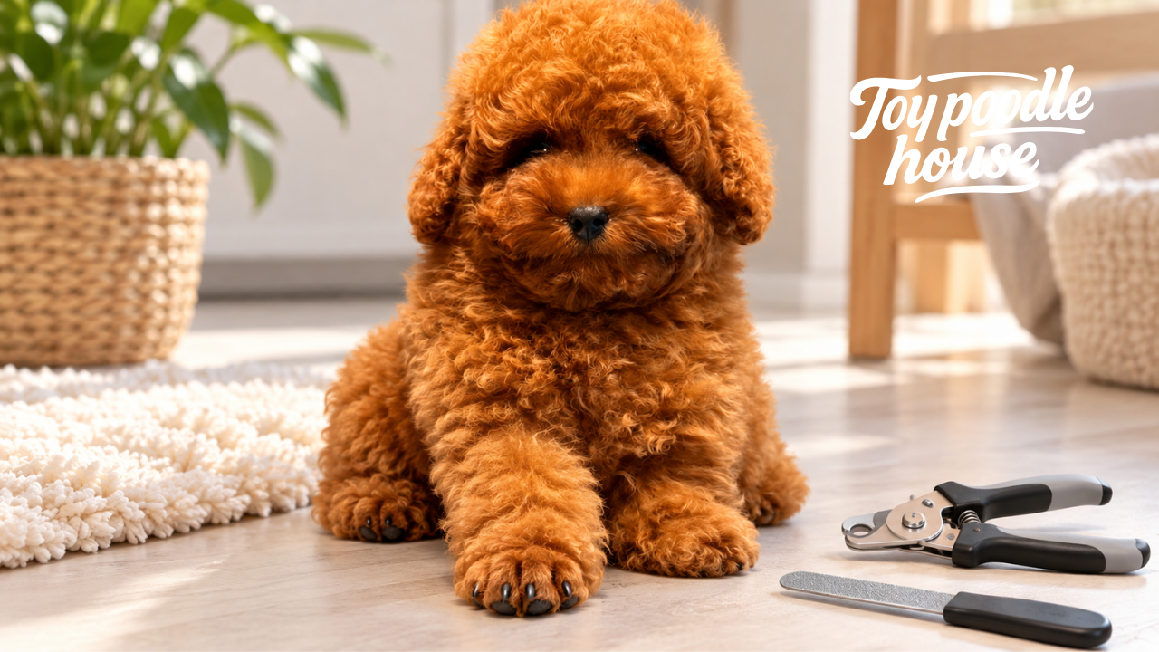 Toy Poodle Tırnak Kesimi ve Pati Bakımı Rehberi